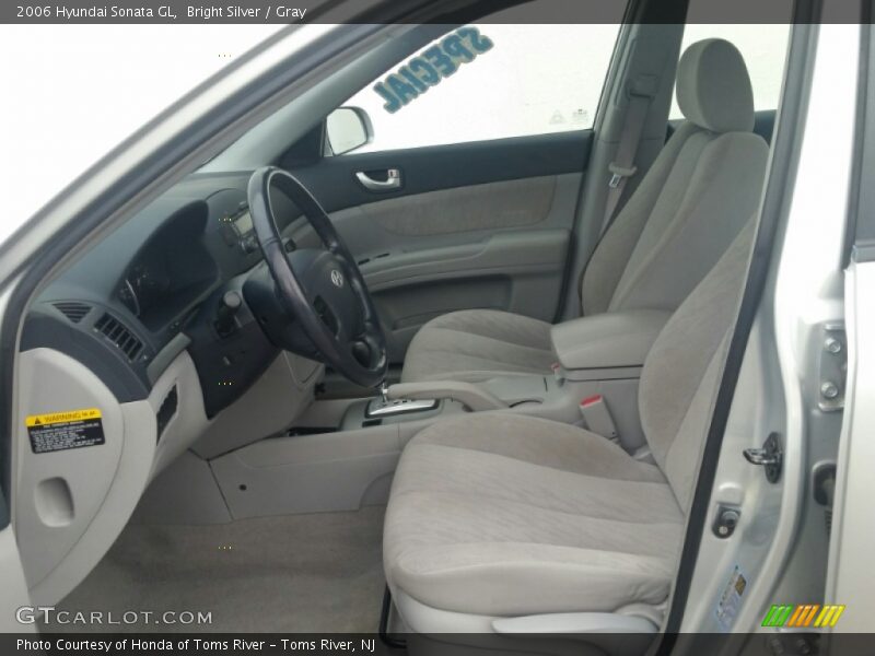 Bright Silver / Gray 2006 Hyundai Sonata GL