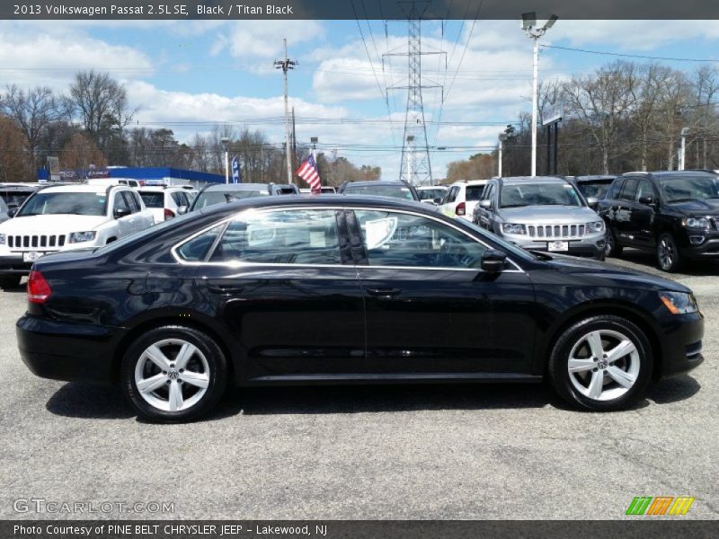 Black / Titan Black 2013 Volkswagen Passat 2.5L SE