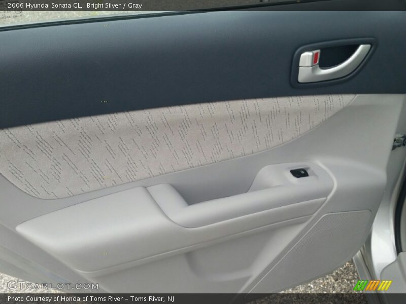 Bright Silver / Gray 2006 Hyundai Sonata GL