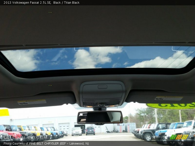 Black / Titan Black 2013 Volkswagen Passat 2.5L SE