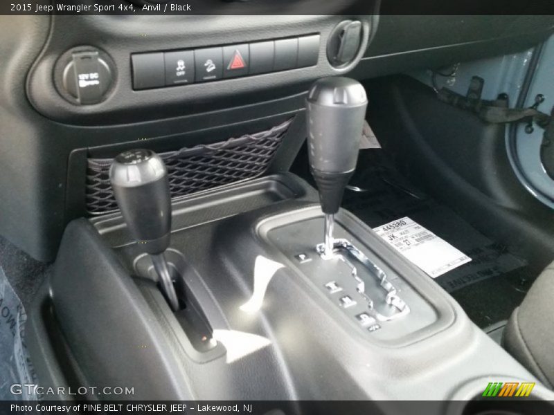 Anvil / Black 2015 Jeep Wrangler Sport 4x4