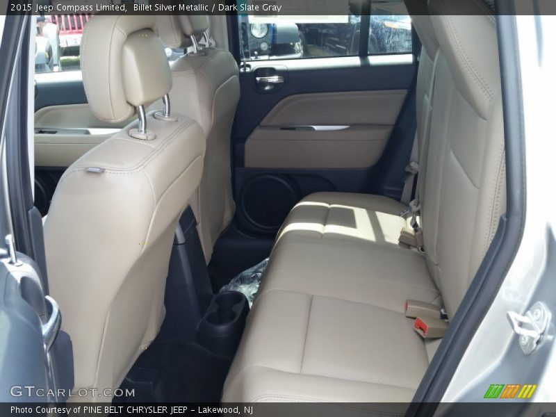 Billet Silver Metallic / Dark Slate Gray 2015 Jeep Compass Limited