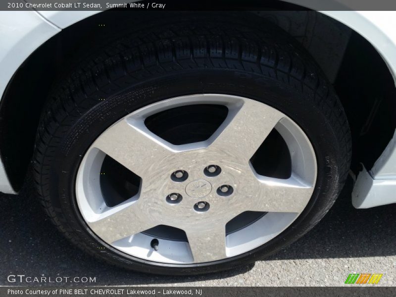 Summit White / Gray 2010 Chevrolet Cobalt LT Sedan
