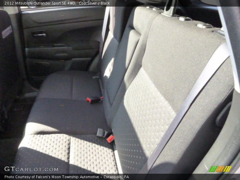 Cool Silver / Black 2012 Mitsubishi Outlander Sport SE 4WD