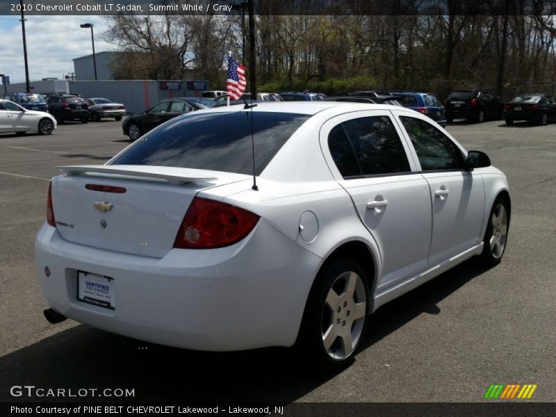 Summit White / Gray 2010 Chevrolet Cobalt LT Sedan