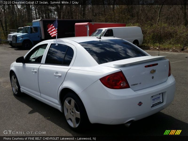 Summit White / Gray 2010 Chevrolet Cobalt LT Sedan