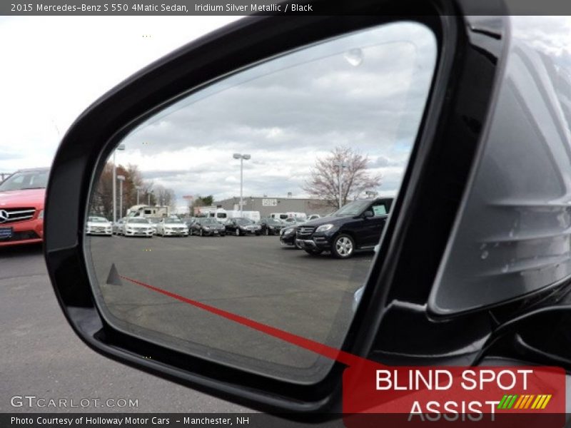 Iridium Silver Metallic / Black 2015 Mercedes-Benz S 550 4Matic Sedan