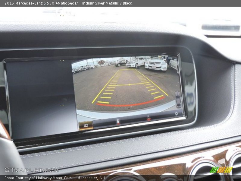 Iridium Silver Metallic / Black 2015 Mercedes-Benz S 550 4Matic Sedan