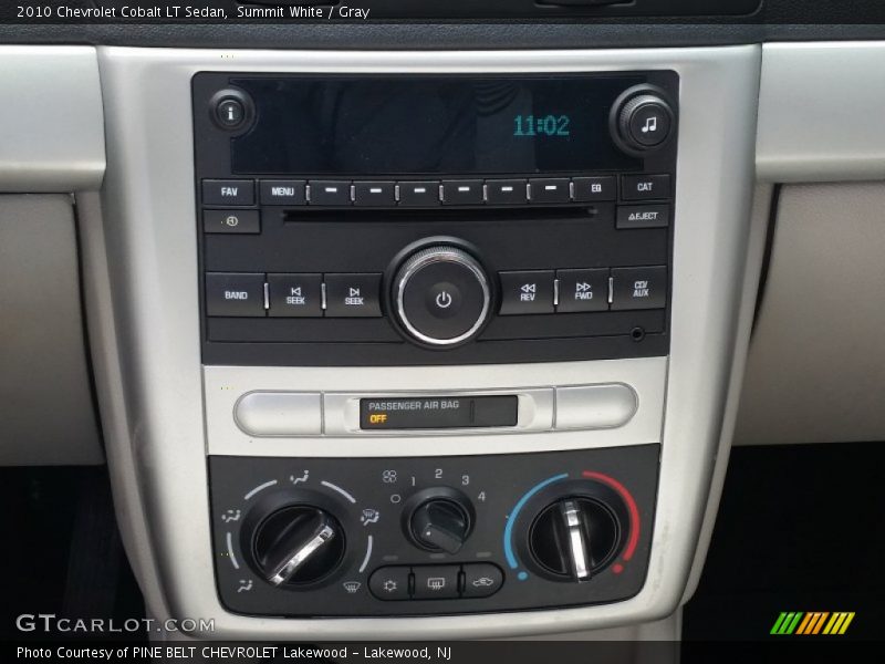Summit White / Gray 2010 Chevrolet Cobalt LT Sedan