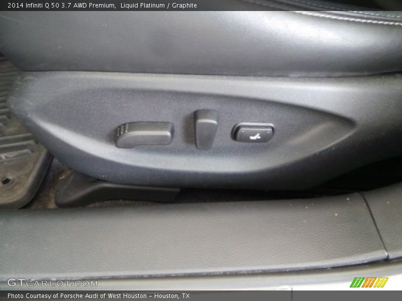 Liquid Platinum / Graphite 2014 Infiniti Q 50 3.7 AWD Premium