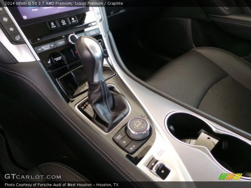 Liquid Platinum / Graphite 2014 Infiniti Q 50 3.7 AWD Premium
