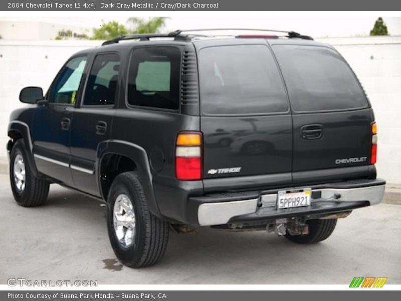 Dark Gray Metallic / Gray/Dark Charcoal 2004 Chevrolet Tahoe LS 4x4