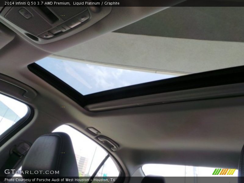 Liquid Platinum / Graphite 2014 Infiniti Q 50 3.7 AWD Premium