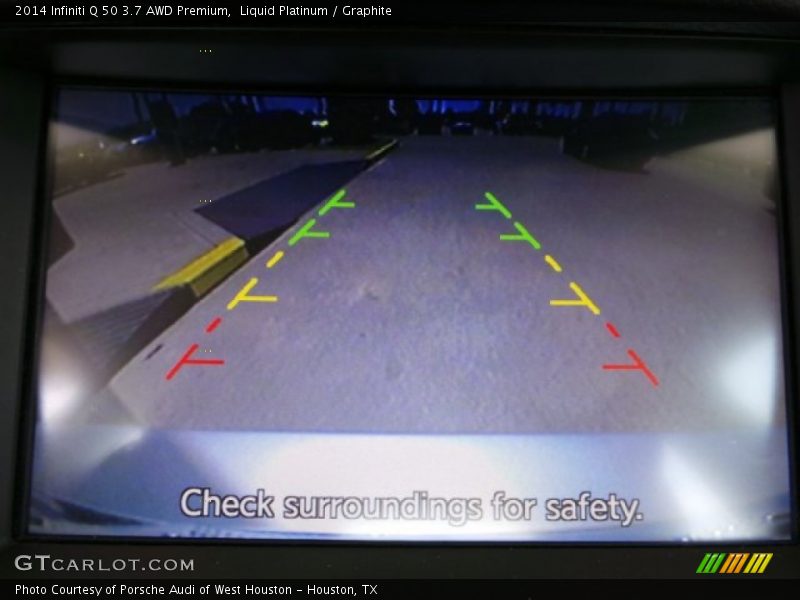 Liquid Platinum / Graphite 2014 Infiniti Q 50 3.7 AWD Premium