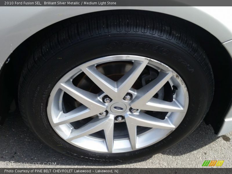 Brilliant Silver Metallic / Medium Light Stone 2010 Ford Fusion SEL