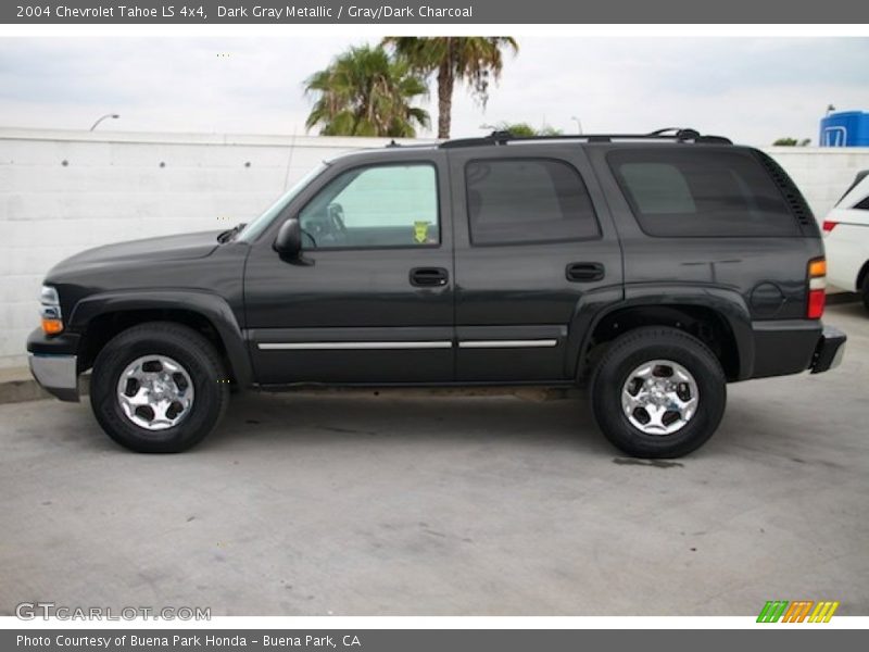 Dark Gray Metallic / Gray/Dark Charcoal 2004 Chevrolet Tahoe LS 4x4