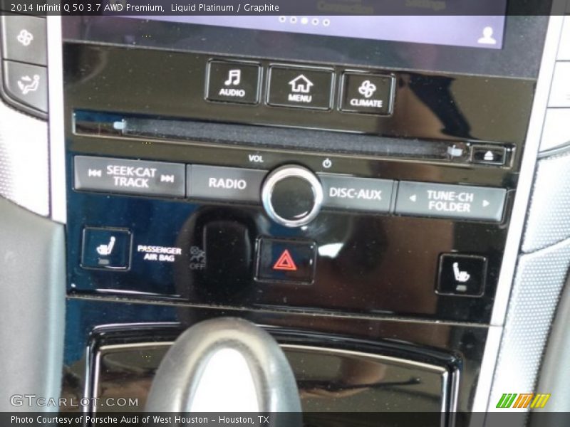 Liquid Platinum / Graphite 2014 Infiniti Q 50 3.7 AWD Premium