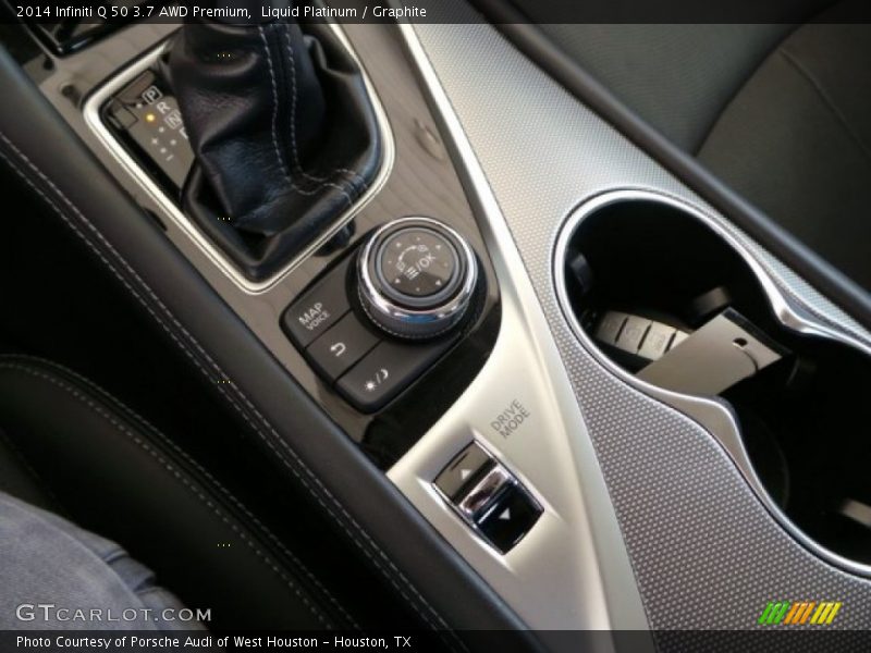 Liquid Platinum / Graphite 2014 Infiniti Q 50 3.7 AWD Premium