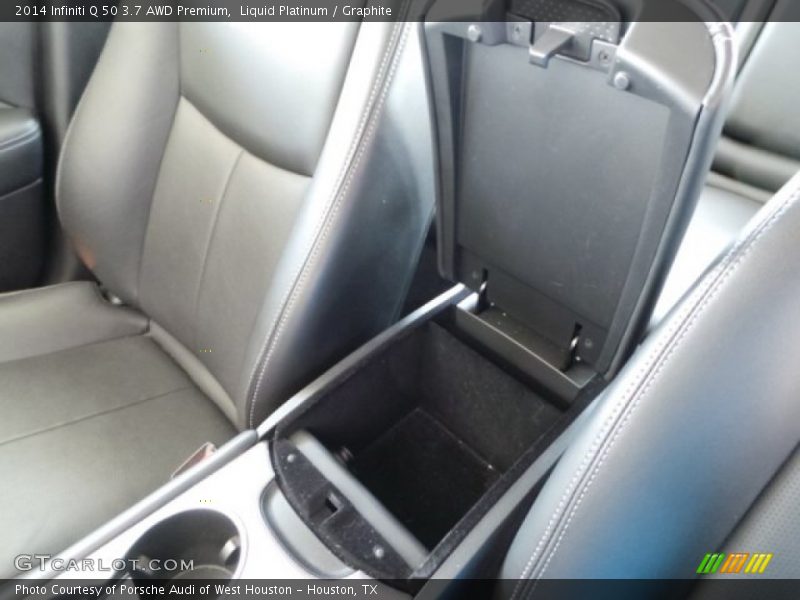 Liquid Platinum / Graphite 2014 Infiniti Q 50 3.7 AWD Premium