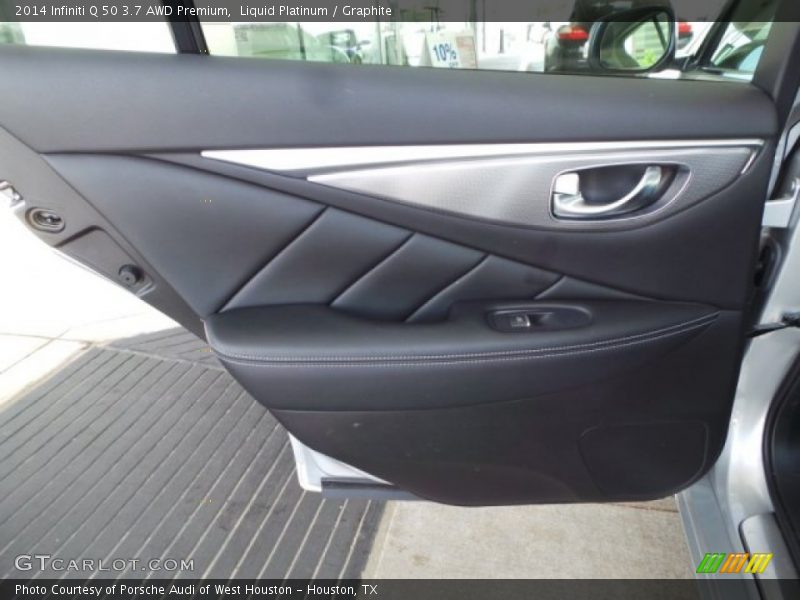 Liquid Platinum / Graphite 2014 Infiniti Q 50 3.7 AWD Premium