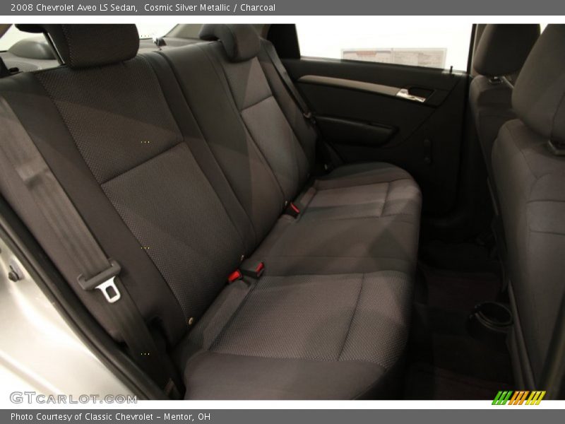 Cosmic Silver Metallic / Charcoal 2008 Chevrolet Aveo LS Sedan