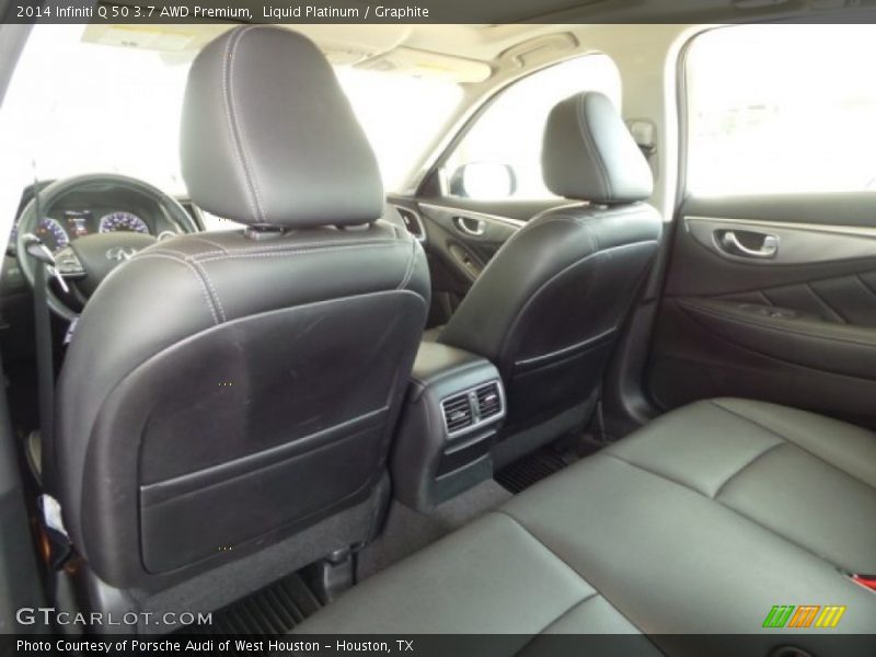 Liquid Platinum / Graphite 2014 Infiniti Q 50 3.7 AWD Premium
