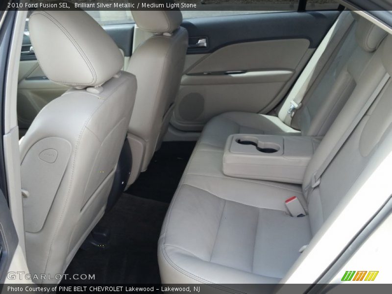 Brilliant Silver Metallic / Medium Light Stone 2010 Ford Fusion SEL