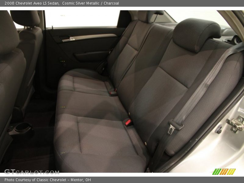 Cosmic Silver Metallic / Charcoal 2008 Chevrolet Aveo LS Sedan