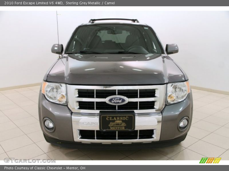 Sterling Grey Metallic / Camel 2010 Ford Escape Limited V6 4WD