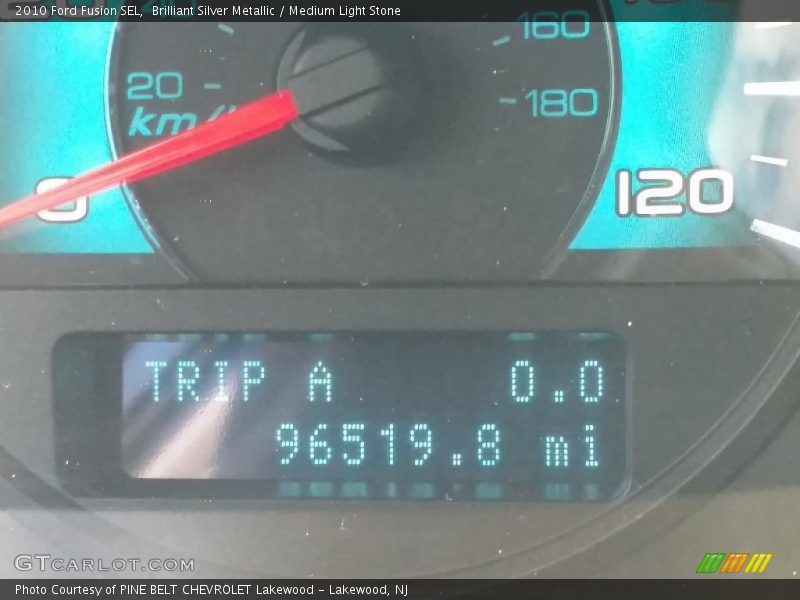 Brilliant Silver Metallic / Medium Light Stone 2010 Ford Fusion SEL