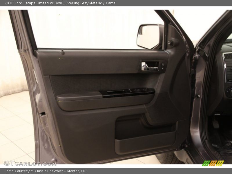 Sterling Grey Metallic / Camel 2010 Ford Escape Limited V6 4WD