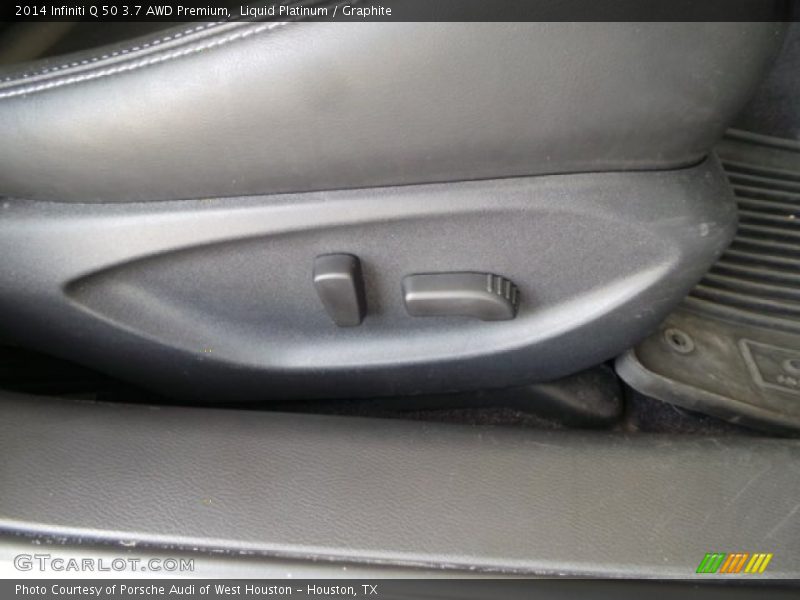 Liquid Platinum / Graphite 2014 Infiniti Q 50 3.7 AWD Premium