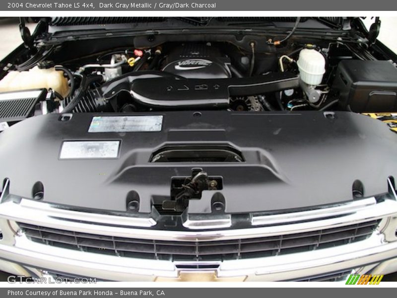 Dark Gray Metallic / Gray/Dark Charcoal 2004 Chevrolet Tahoe LS 4x4