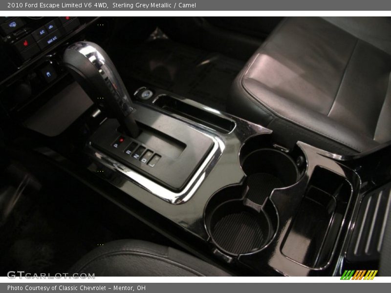 Sterling Grey Metallic / Camel 2010 Ford Escape Limited V6 4WD