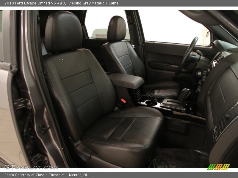 Sterling Grey Metallic / Camel 2010 Ford Escape Limited V6 4WD
