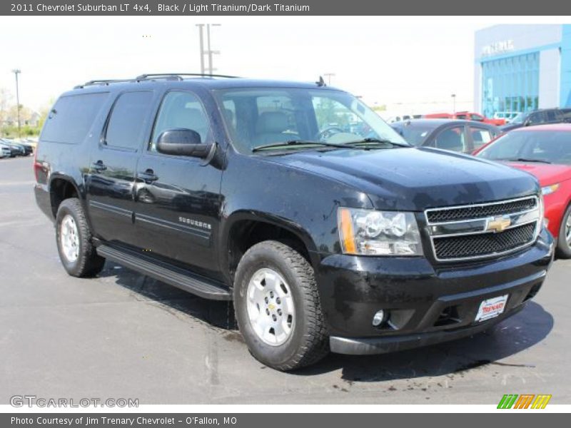 Black / Light Titanium/Dark Titanium 2011 Chevrolet Suburban LT 4x4