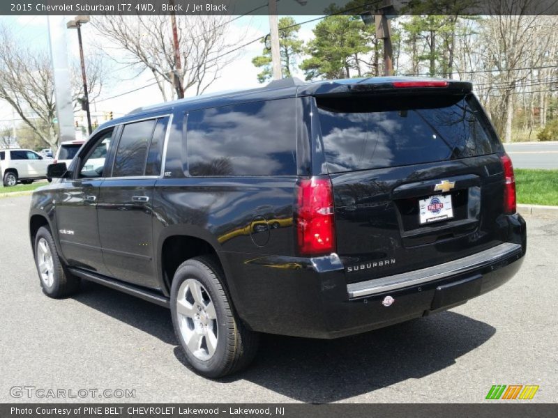 Black / Jet Black 2015 Chevrolet Suburban LTZ 4WD