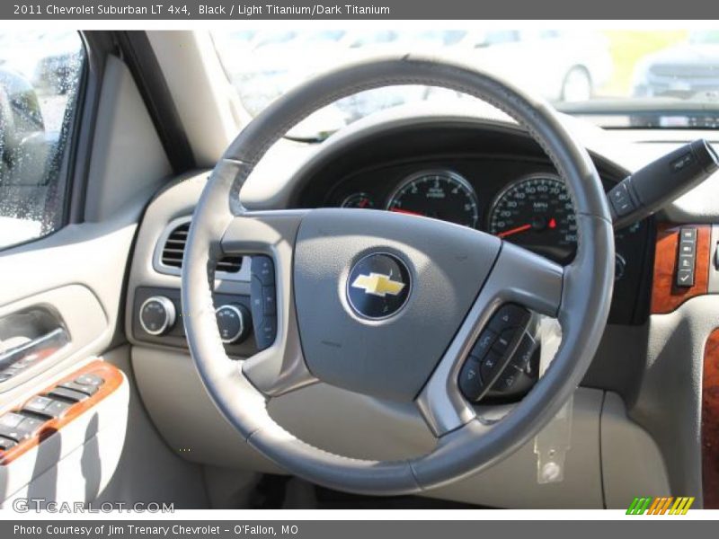 Black / Light Titanium/Dark Titanium 2011 Chevrolet Suburban LT 4x4