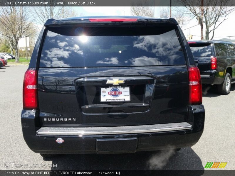 Black / Jet Black 2015 Chevrolet Suburban LTZ 4WD