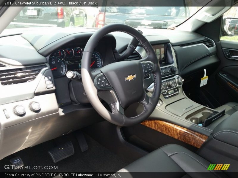Black / Jet Black 2015 Chevrolet Suburban LTZ 4WD