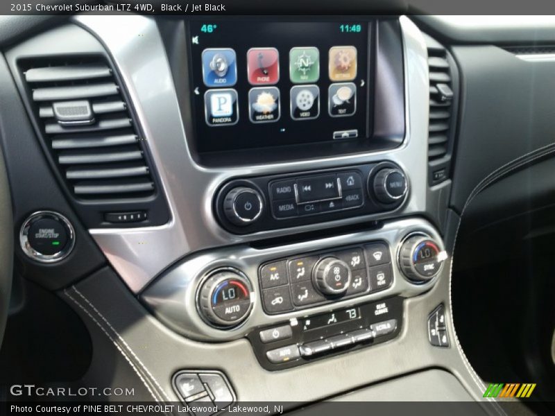 Black / Jet Black 2015 Chevrolet Suburban LTZ 4WD