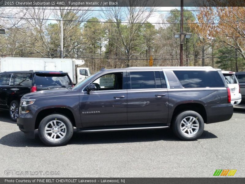 Tungsten Metallic / Jet Black 2015 Chevrolet Suburban LS 4WD