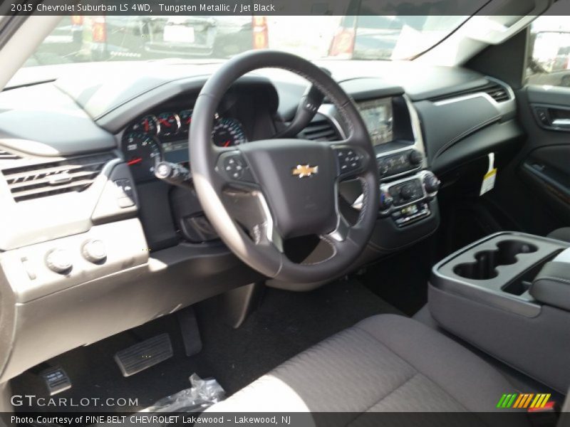 Tungsten Metallic / Jet Black 2015 Chevrolet Suburban LS 4WD
