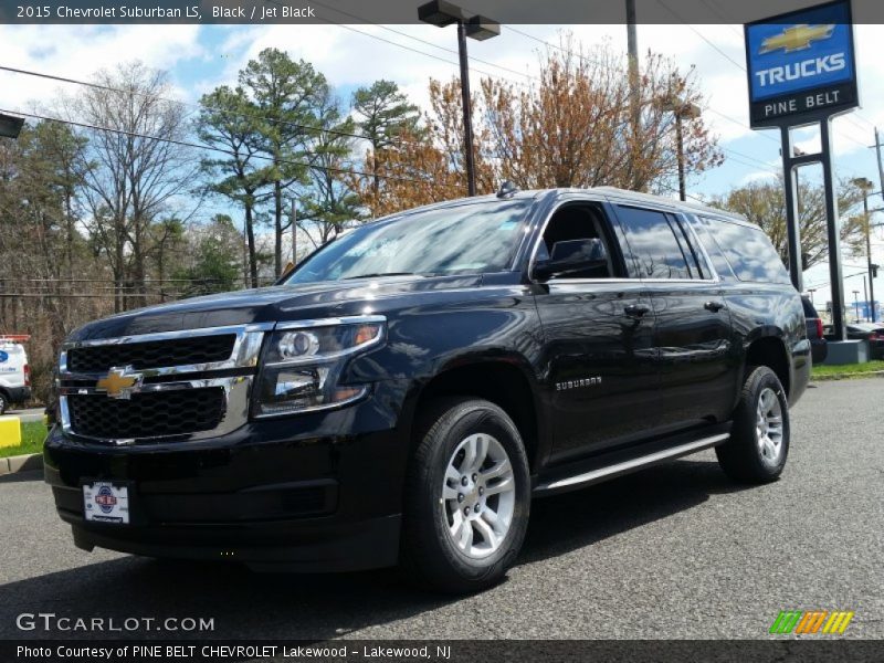 Black / Jet Black 2015 Chevrolet Suburban LS