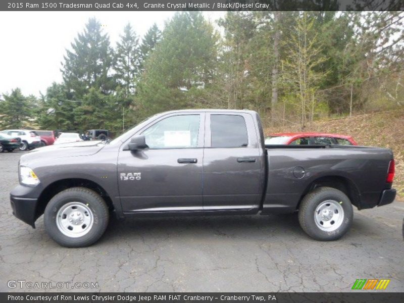  2015 1500 Tradesman Quad Cab 4x4 Granite Crystal Metallic