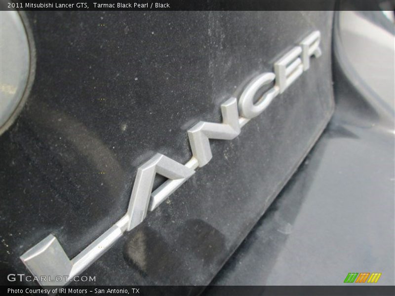 Tarmac Black Pearl / Black 2011 Mitsubishi Lancer GTS