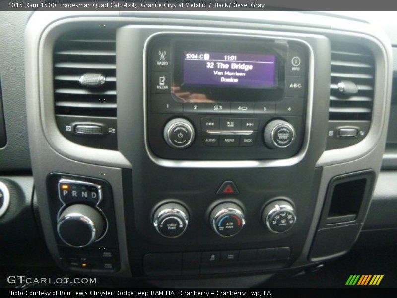 Granite Crystal Metallic / Black/Diesel Gray 2015 Ram 1500 Tradesman Quad Cab 4x4