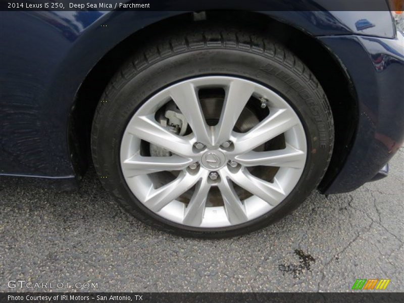Deep Sea Mica / Parchment 2014 Lexus IS 250