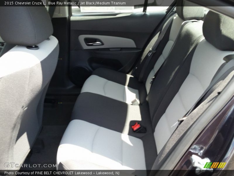 Rear Seat of 2015 Cruze L