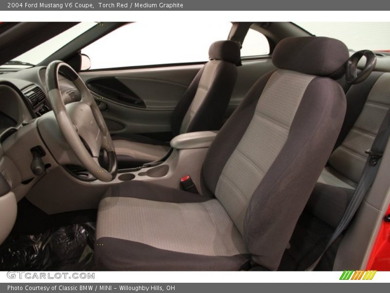 Torch Red / Medium Graphite 2004 Ford Mustang V6 Coupe